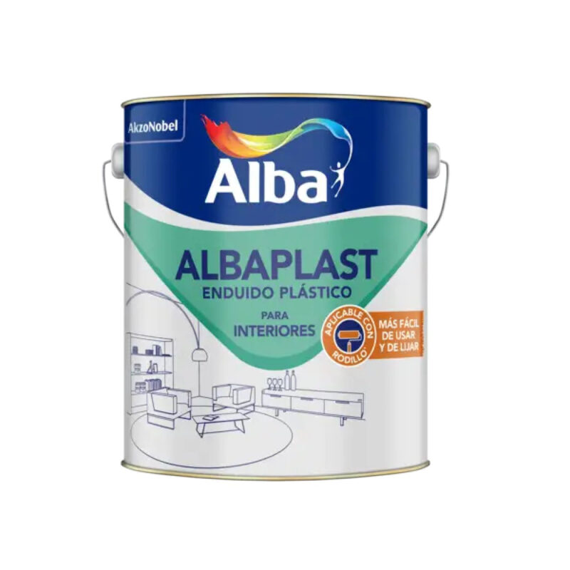 Enduido Plástico para Interiores Albaplast 4 Kg