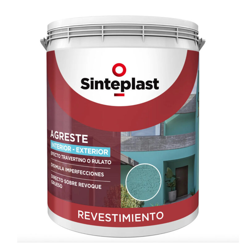 Recuplast Agreste Blanco Elástico Textura Grueso 6 Kg