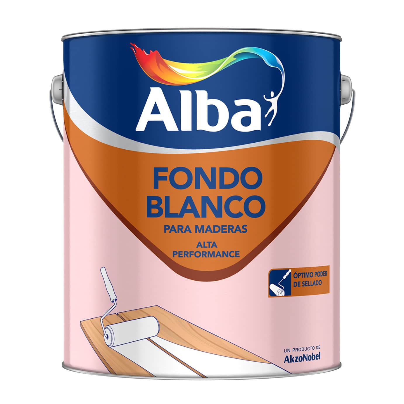 Fondo Blanco para Maderas Alba 1 Litro