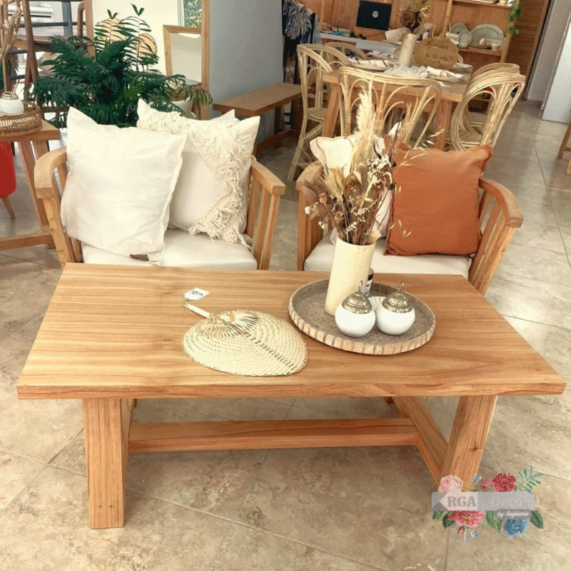 Mesa Ratona Madera Paraíso - 120x60x45cm
