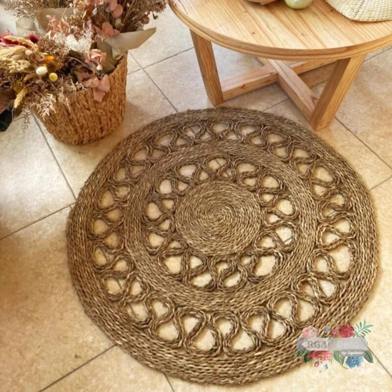 Alfombra Seagrass Doble Calado - 90cm