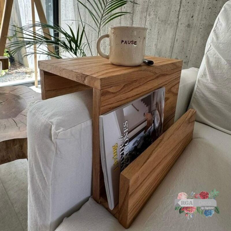 Bandeja Para Sillón - Madera Paraíso 21 cm