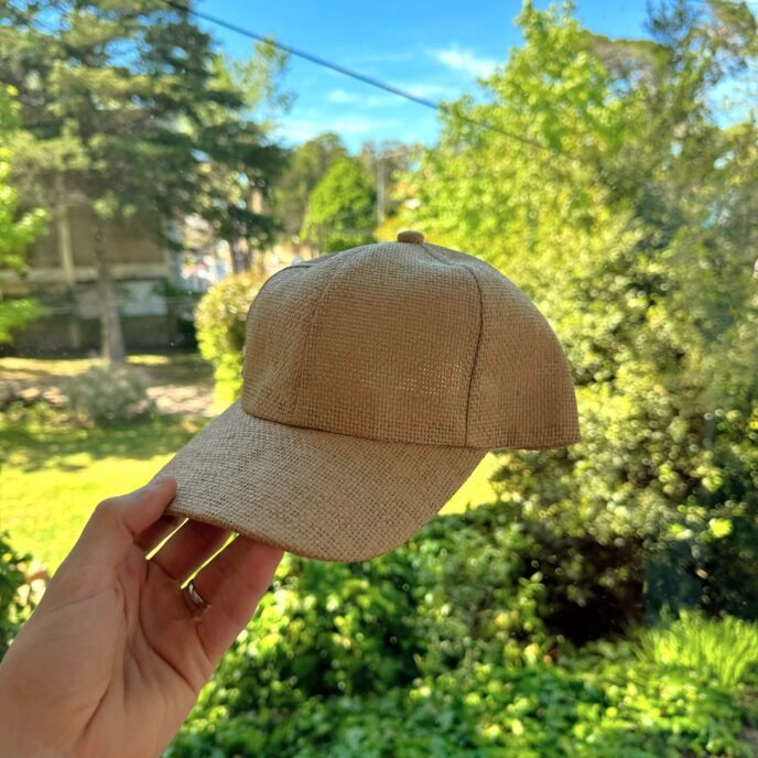 Gorra Papel De Arroz - Beige - Imagen 2