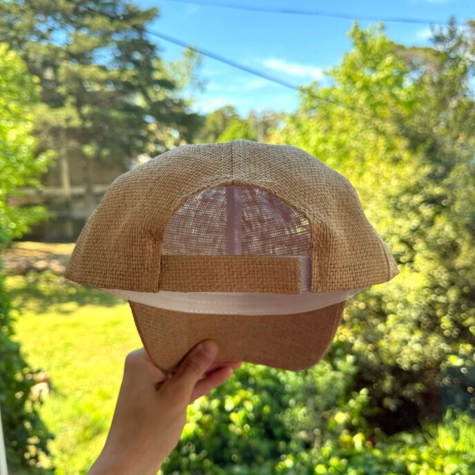 Gorra Papel De Arroz - Beige - Imagen 3