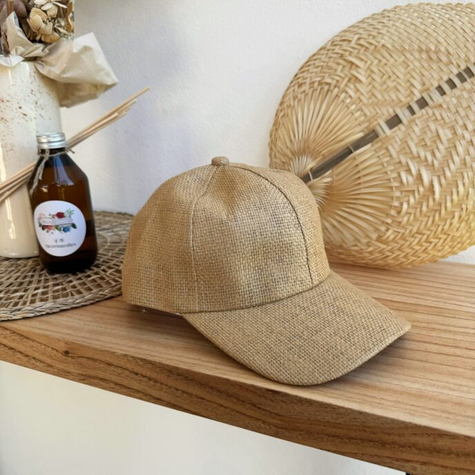 Gorra Papel De Arroz - Beige