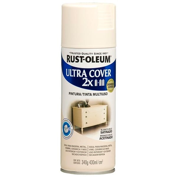 Aerosol Rust Oleum UCX2 Blanco Viejo Satinado