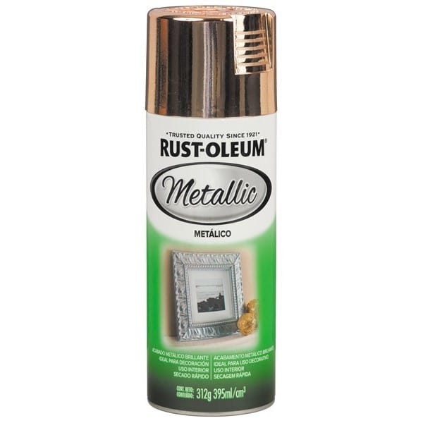 Aerosol Rust Oleum Metalico Bronce
