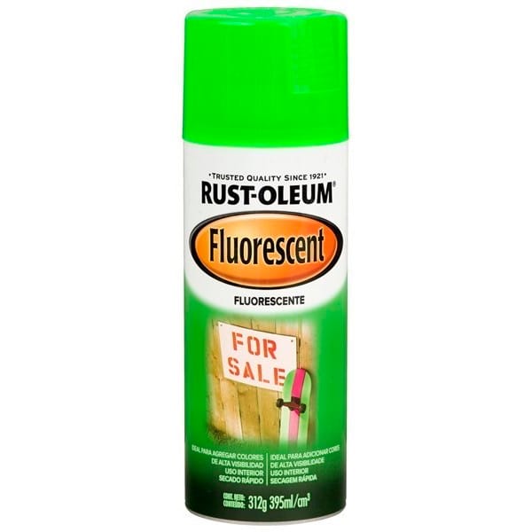 Aerosol Rust Oleum Fluorescente Verde