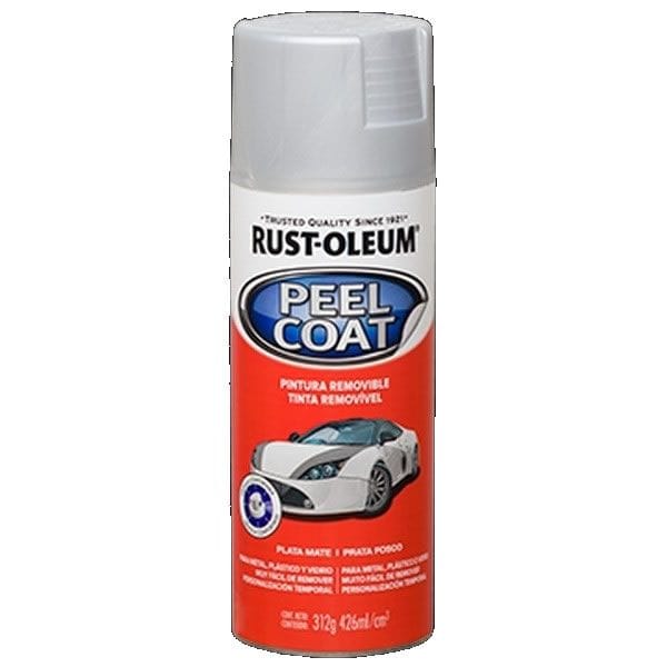 Aerosol Rust Oleum Vinilo Removible Peel Coat Plata