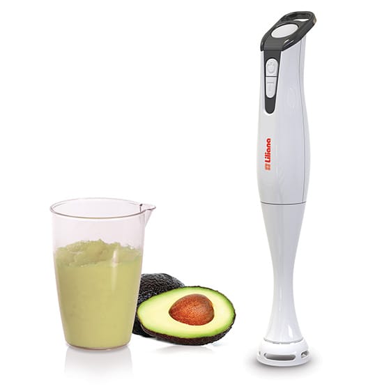 Minipimer Liliana Slimix Ah300 450w 2 Vel C/accesorios Color Blanco