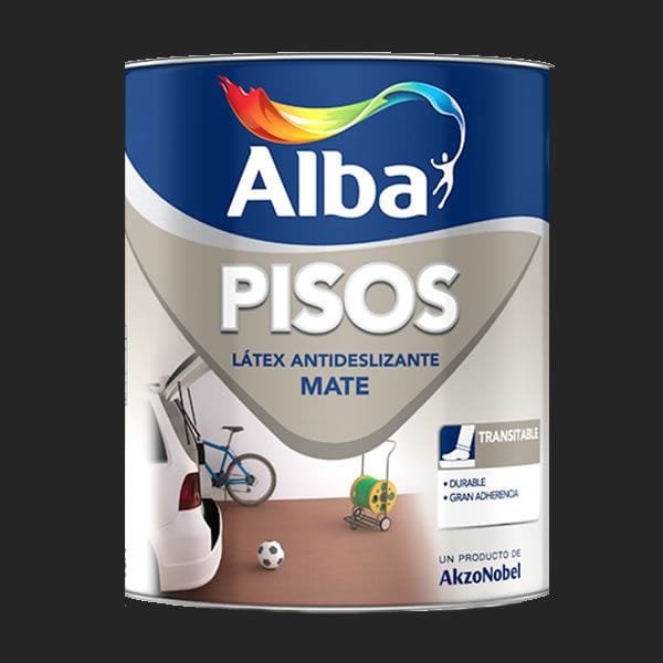 Pintura para Pisos Alba Negro 4 Litros
