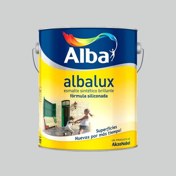 Albalux Aluminio 1/2 Litro Esmalte Sintético Brillante
