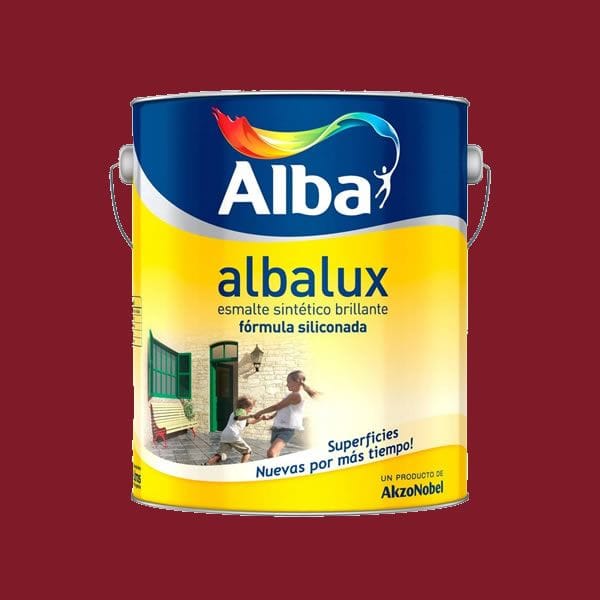 Albalux Carmín 4 Litros Esmalte Sintético Brillante