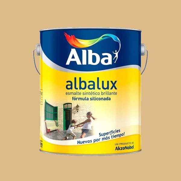 Albalux Marfil 4 Litros Esmalte Sintético Brillante