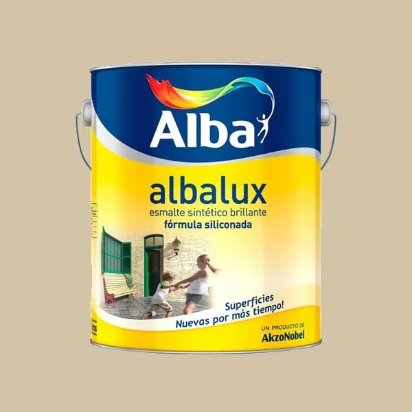 Albalux Marfil Champagne 4 Litros Esmalte Sintético Brillante