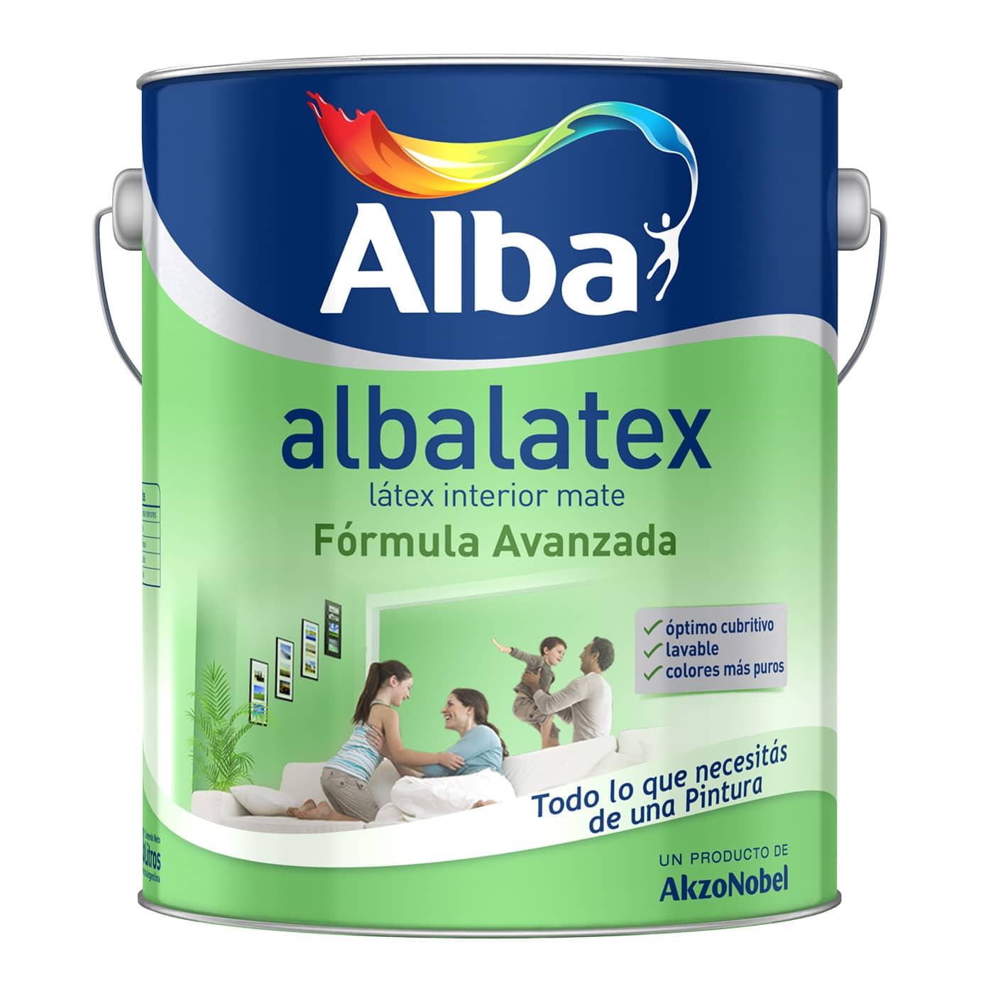Albalatex Extra Mate Blanco 4 Litros Pintura Interior