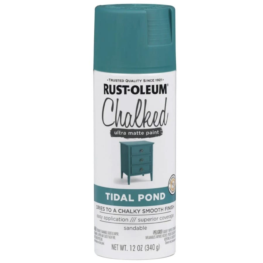 Aerosol Rust Oleum Chalked 340gr Pintura Tizada - Azul Estanque