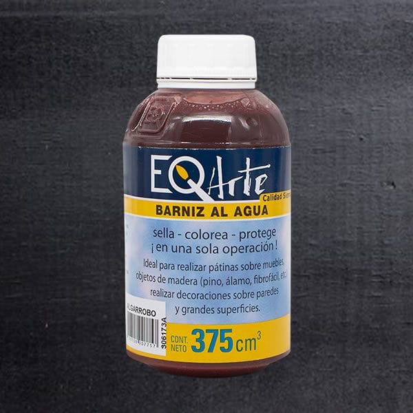 Barniz al Agua 375cc - Negro