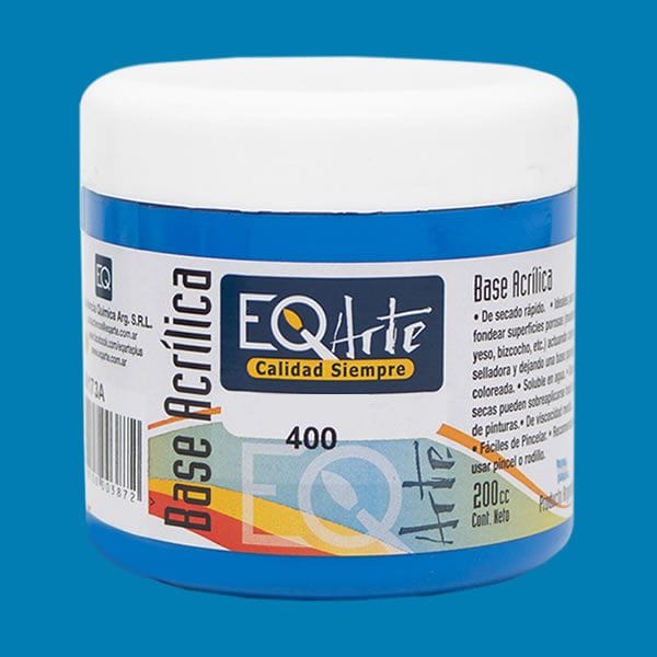Base Acrilica EQ Arte 200cc - Azul