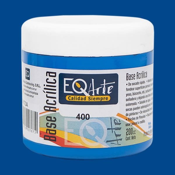 Base Acrilica EQ Arte 200cc - Azul Oscuro