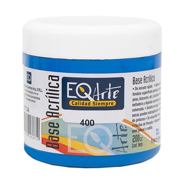 Base Acrilica EQ Arte 200cc - Blanco