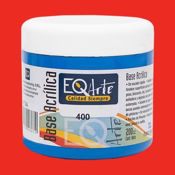 Base Acrilica EQ Arte 200cc - Carmín