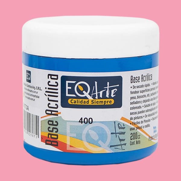 Base Acrilica EQ Arte 200cc - Rosa Romantico
