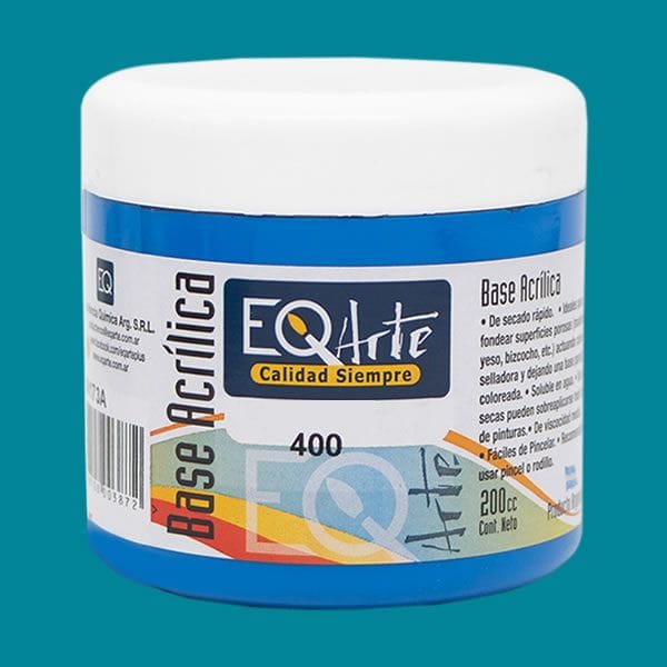 Base Acrilica EQ Arte 200cc - Turquesa