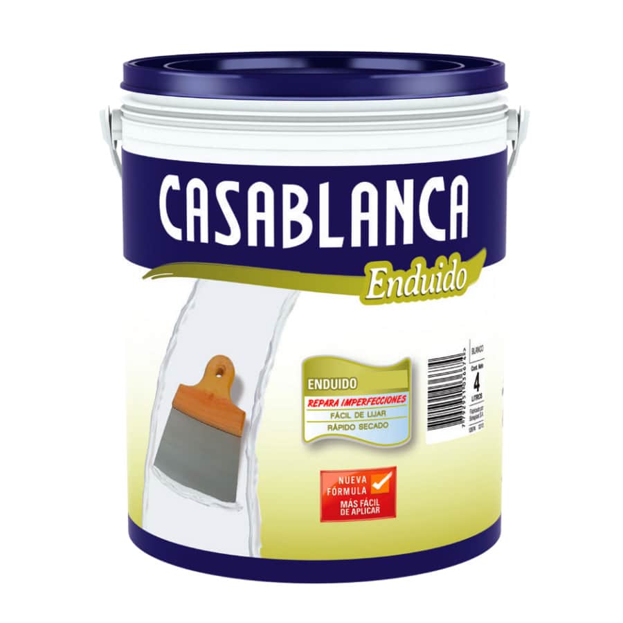 Enduido Exterior Casablanca 4 Litros