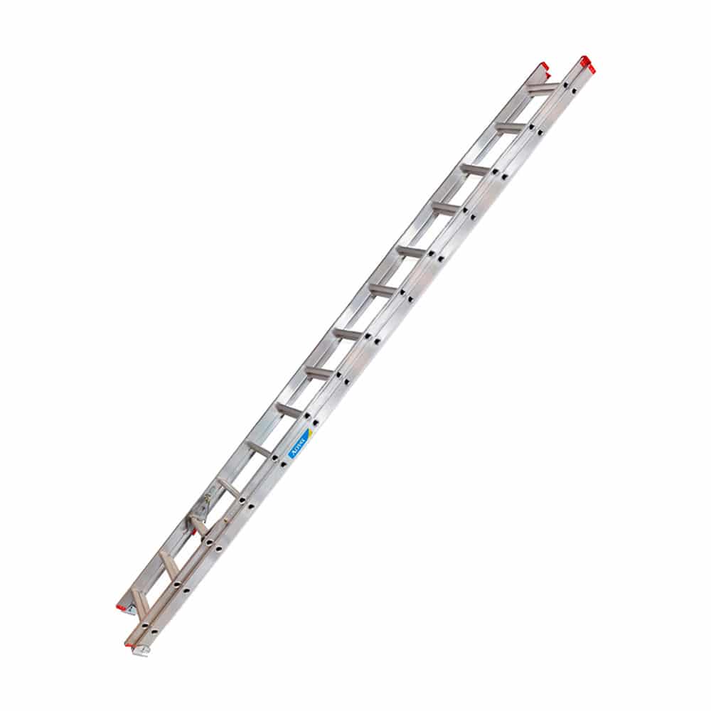 Escalera Extensible de Aluminio Alpina de 14 - 28 Escalones