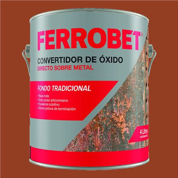 FerroBet Convertidor de oxido Rojo 1 Lt