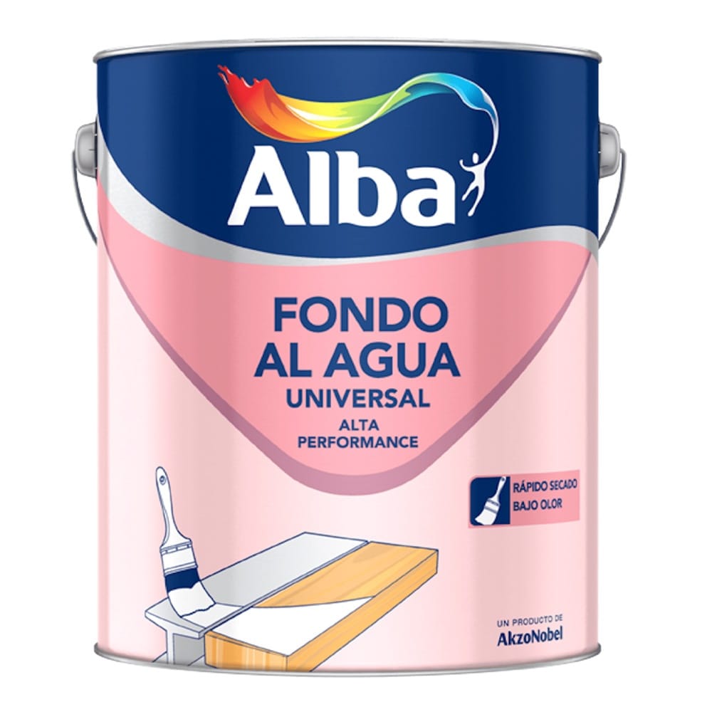 Sellador Fijador Fondo Universal al Agua Alba 1/2 Litro