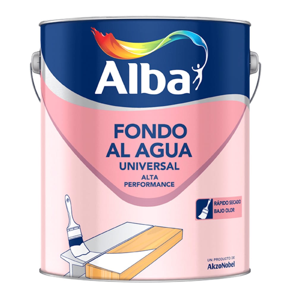 Sellador Fijador Fondo al Agua Universal Alba 1 Litro