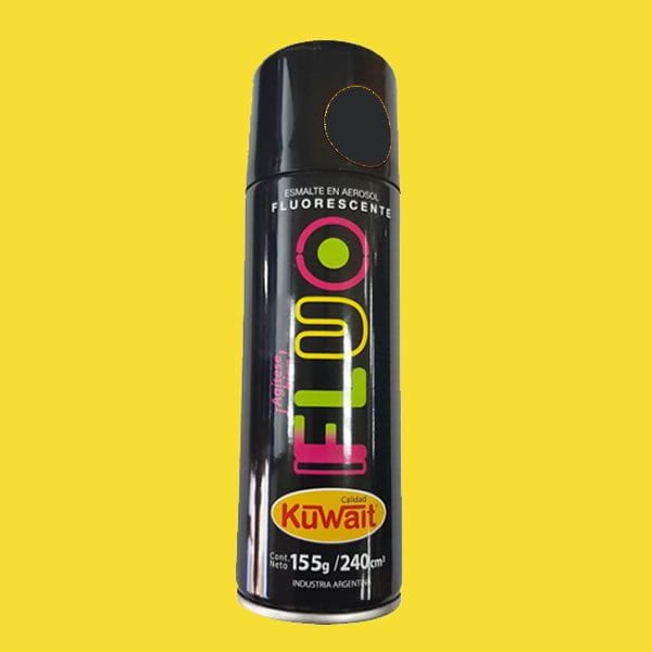 Pintura en Aerosol Amarillo Fluo Kuwait 240 cc