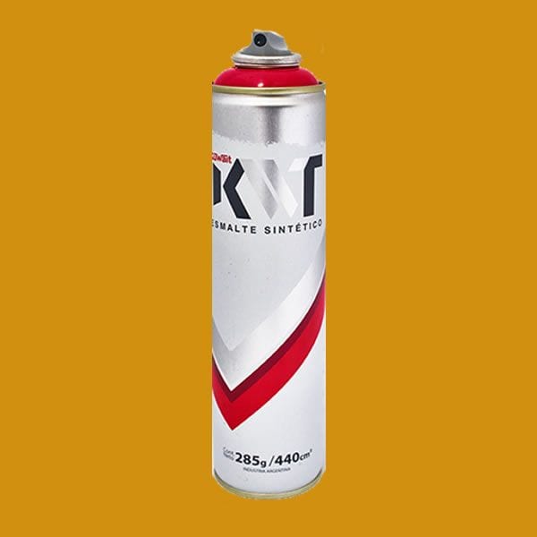 Aerosol Kwt Amarillo Oster 3 Tapas 440cm3 Línea Graffiti