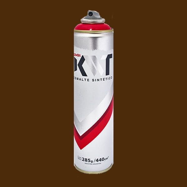 Aerosol Kwt Marron Smog 3 Tapas 440cm3 Línea Graffiti