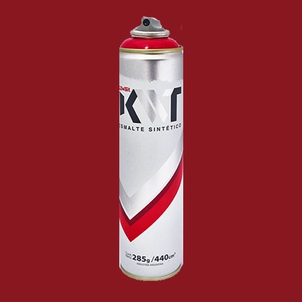 Aerosol Kwt Rojo Hellsing 3 Tapas 440cm3 Línea Graffiti