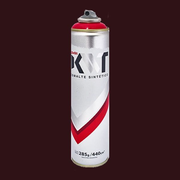 Aerosol Kwt Rojo Pargas 3 Tapas 440cm3 Línea Graffiti