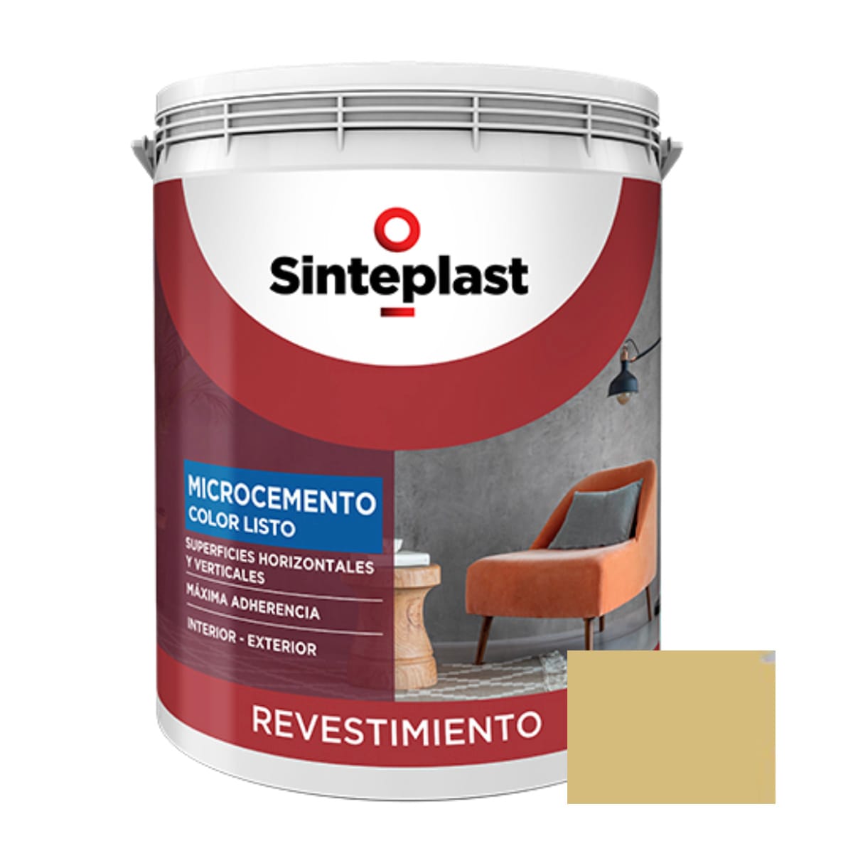 Revestimiento Cementicio Decorativo para Pisos Arena 20 Kg