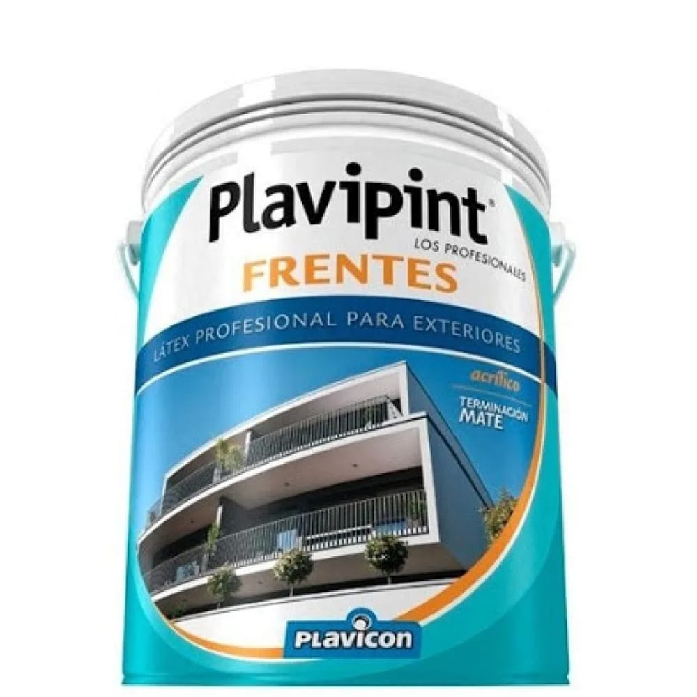 Latex Profesional Para Exteriores Plavipint Frentes 10 Lts