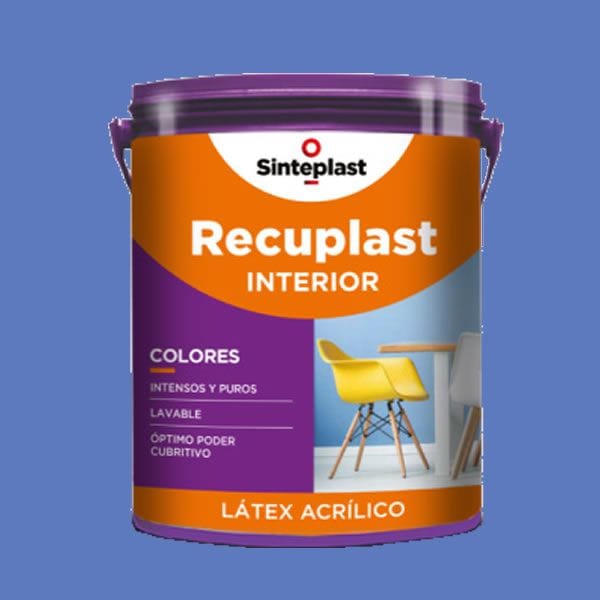 Recuplast Mate Danubio 1 Litro Látex Acrílico para Interior