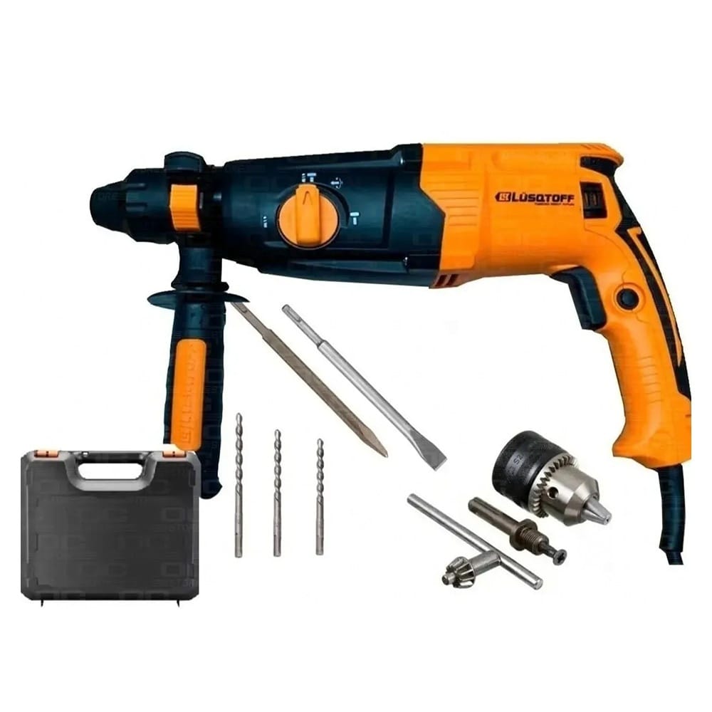 Martillo Rotopercutor Lusqtoff 850 W Sds Plus Rml850-9