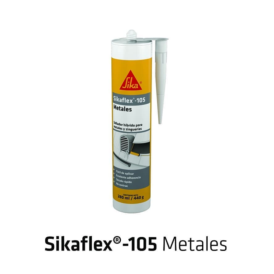 Sellador De Poliuretano Para Metales Sikaflex 105