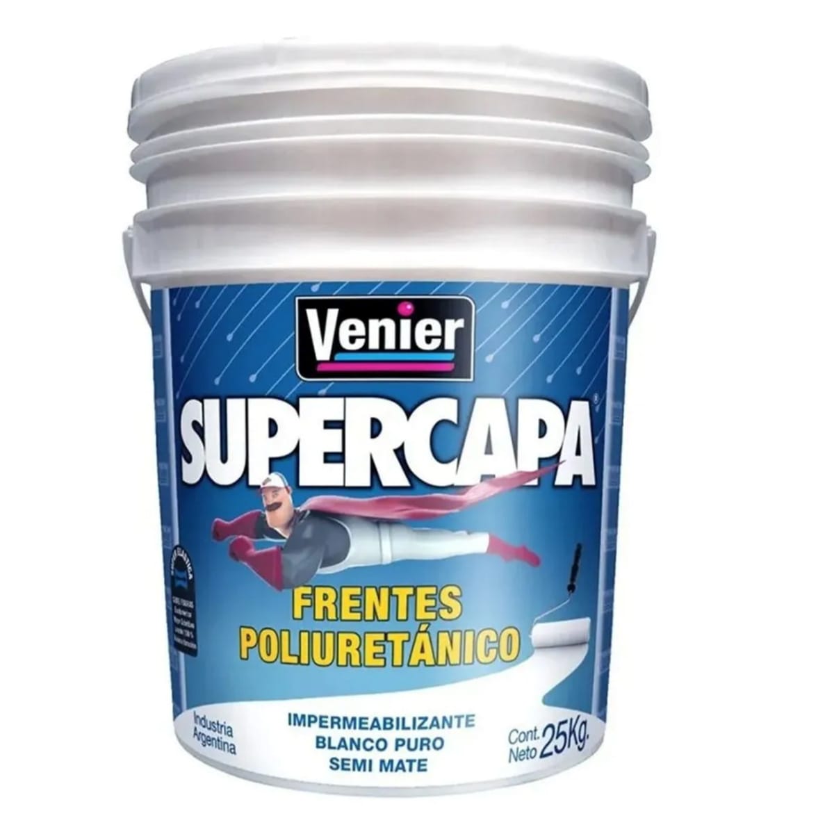 Dessutol Frentes Poliuretanica Supercapa Venier 25 Kg Blanco