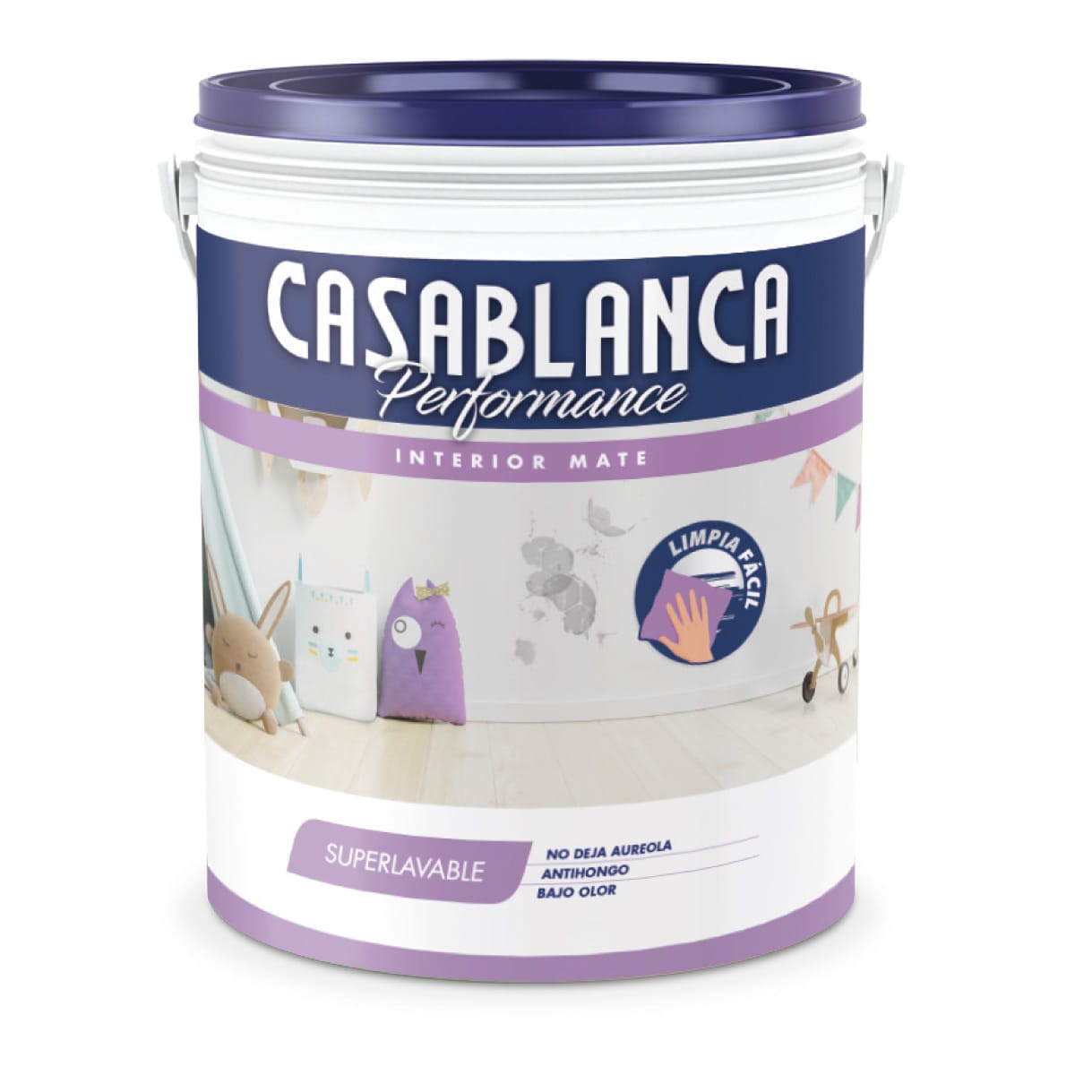 Casablanca Performance Superlavable Látex Interior 20 Lts