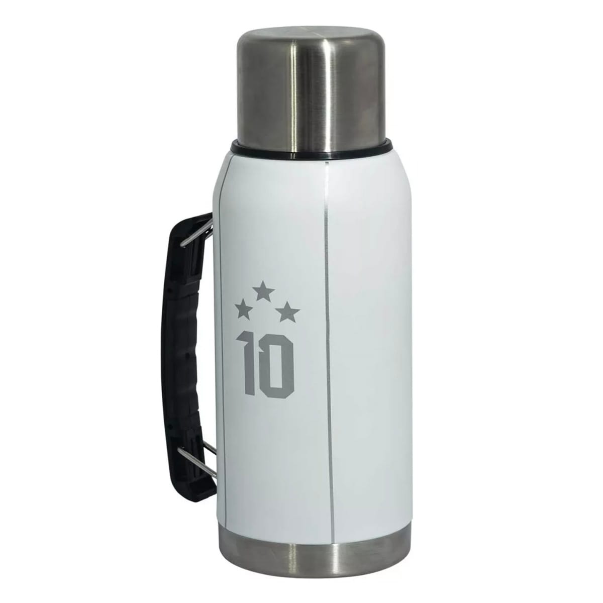 Termo Acero Inoxidable 1 Litro Manija Lusqtoff Tl1-9 Color Blanco