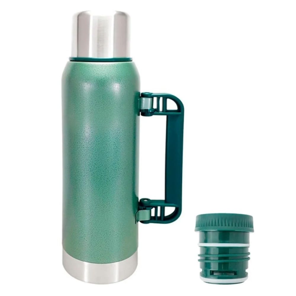Termo Lusqtoff De Acero Inoxidable 1.3 L Color Verd T1.3-9 Sin Logo