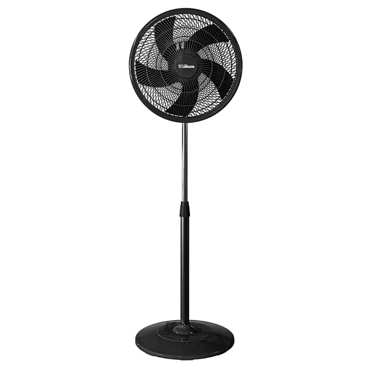 Ventilador De Pie Liliana Vp16p 16 220 v Negro Cantidad De Aspas 5