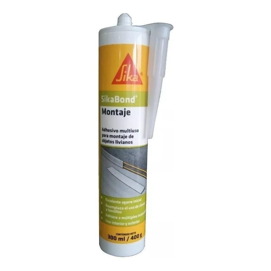 Adhesivo Multiuso Para Montajes Sikabond Montaje X 300ml