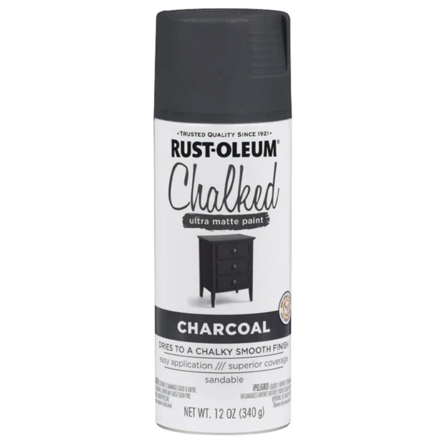 Aerosol Rust Oleum Chalked 340gr Pintura Tizada - Carbón